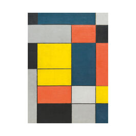 Piet Mondrian No. VI Composition No.II greetings card